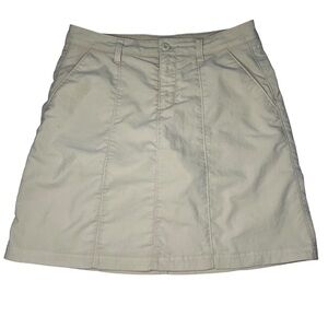 PATAGONIA Intercontinental Highway Tan Khaki Skort Women's Size 2